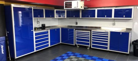 New Moduline Blue Tool Cabinets