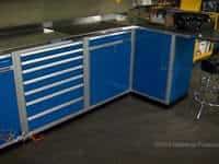 Moduline Aluminum Cabinet Systems Featured on Gearz