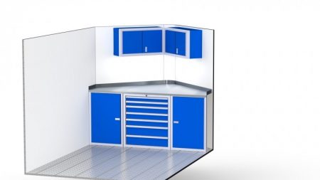 V-Nose Trailer Aluminum Cabinets for Storage