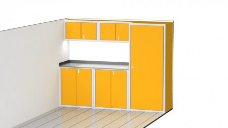 High End Cabinets for Storage in Enclosed Trailers