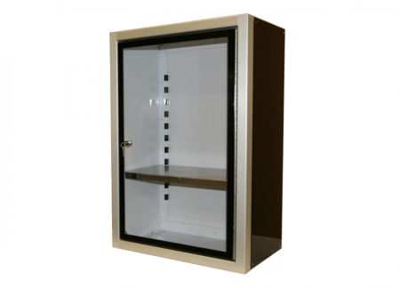 Custom Aluminum Display Cabinet with Glass Door