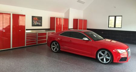 Professional High End Garage Cabinet Systems
