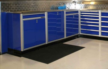 Drawer Dividers for Moduline Aluminum Cabinet Systems