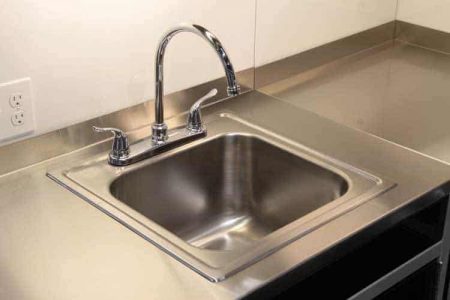 Moduline Sink with Stainless Steel Countertop