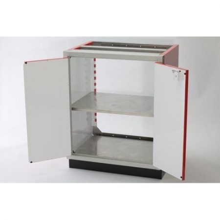 Open Aluminum Base Cabinet for the garage