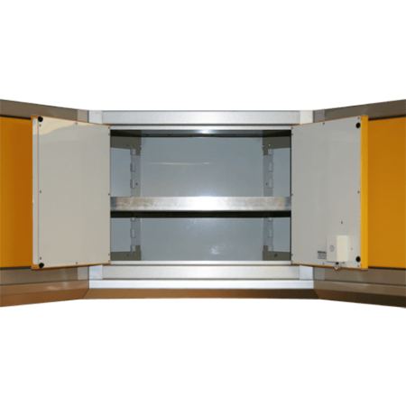 Corner Cabinet shown with Adjustable Shelf option