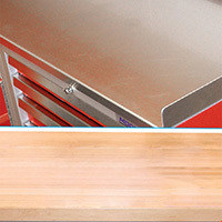 Stainless Steel Countertops for Aluminum Cabinets