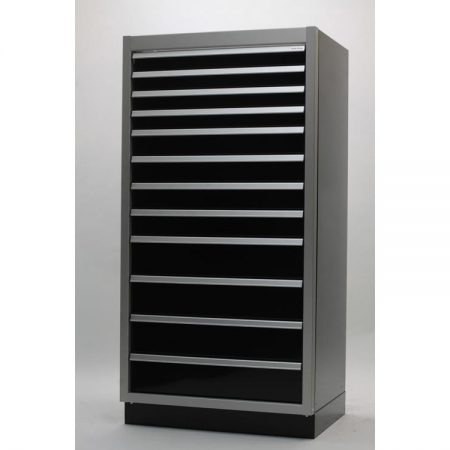 Tall Aluminum Tool Cabinet with QuikDraw® Drawers