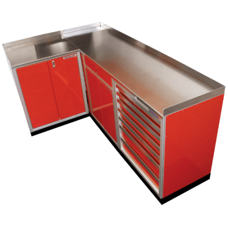 Aluminum Garage Cabinets Countertop