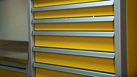 Yellow Drawer and Tool Cabinets for Garage Video