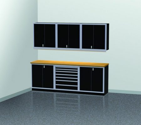 PROIITM Garage Cabinet Combination 9 Foot Wide #PGC009-02X