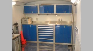 Enclosed Trailer Storage Cabinets