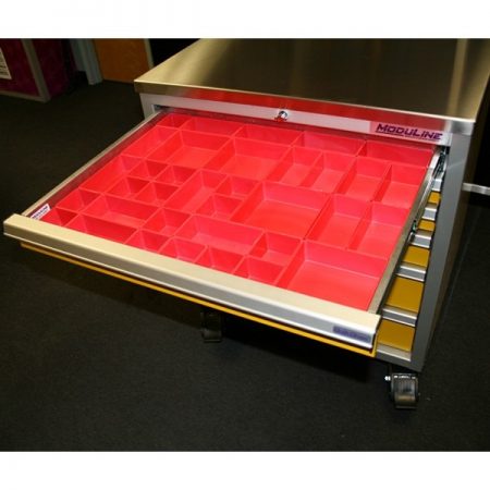 Small Plastic Drawer Bins for Cabinet Systems