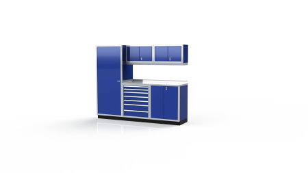 Moduline Blue Garage Cabinets PGC008-04X-MBL