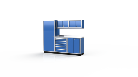 Royal Blue Moduline Garage Cabinets PGC008-04X-RB