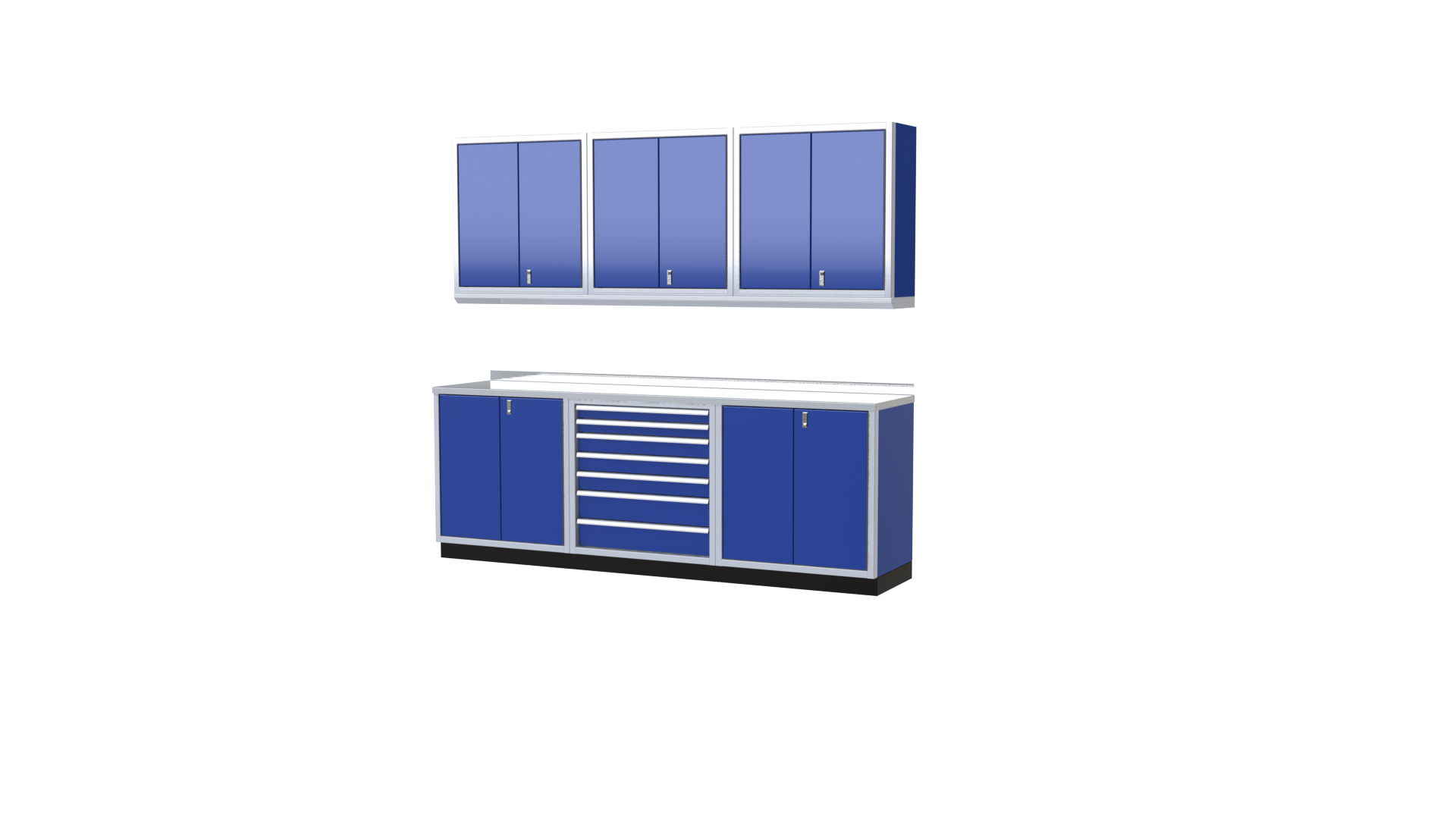 ProII™ Garage Cabinet Combination 9 Foot Wide #PGC009-02X