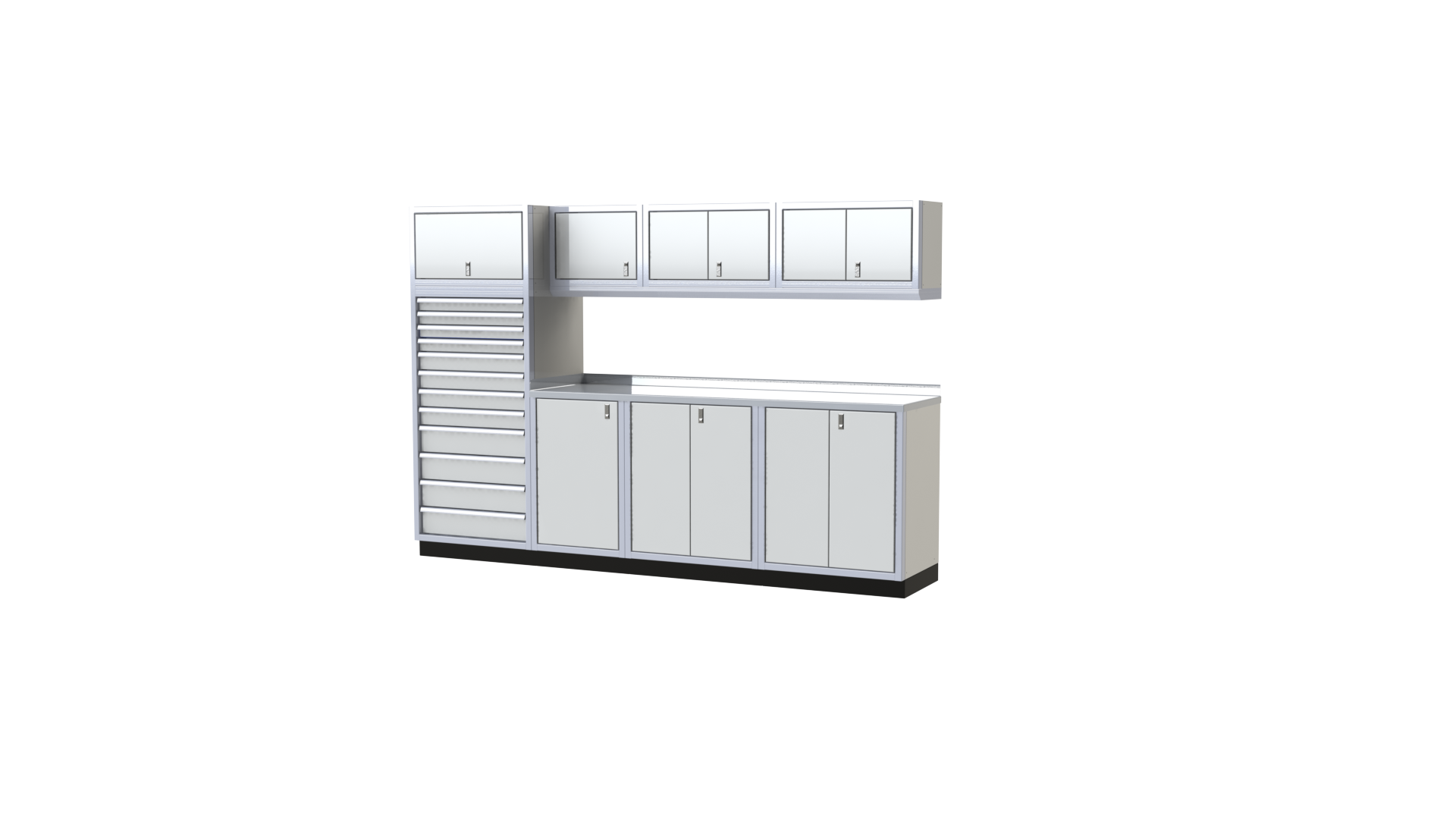 ProII™ Garage Cabinet Combination 10 Foot Wide #PGC010-04X