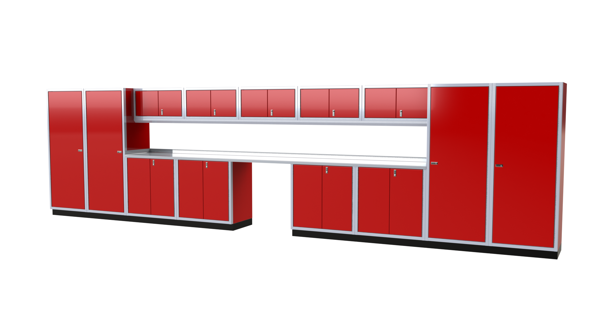 ProII™ Garage Cabinet Combination 25 Foot Wide #PGC025-01X
