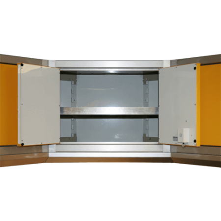 Corner Cabinet Adjustable Shelving for Wall Storage