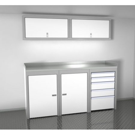 Sportsman II™ Aluminum Trailer and Vehicle Cabinet Combination 72" Wide #SPTC006-040