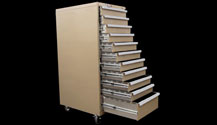 GSA Approved Electronics Aluminum Cabinet for Military