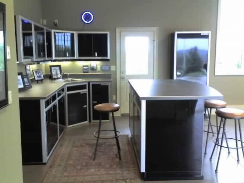Custom Aluminum Kitchen Cabinet Organization System