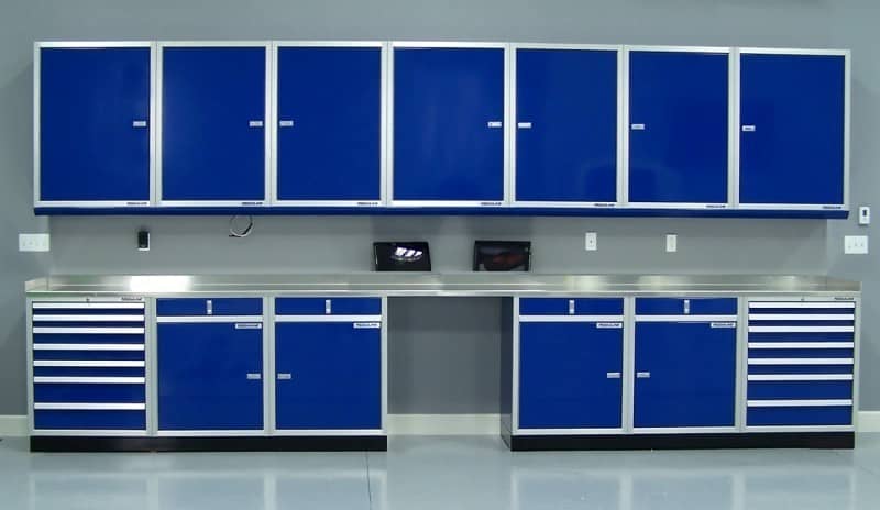 Custom Cabinet System for Home Office