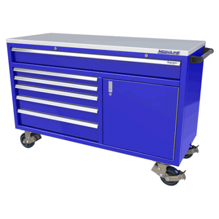 Moduline Blue QuikDraw® Aluminum Tool Box