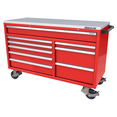 Red QuikDraw® Aluminum Tool Box