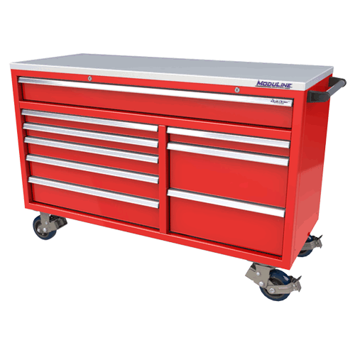 Red QuikDraw® Aluminum Tool Box