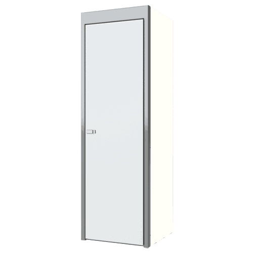 White Sportsman II™ Aluminum Closet Cabinet 75"H X 24"D X 24"W