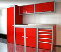 Red Sportsman II™ Trailer Cabinets