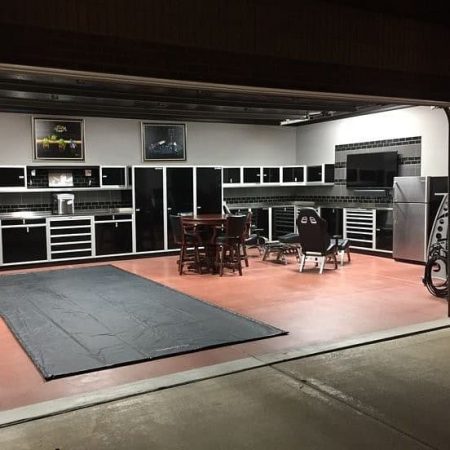 Moduline Cabinets Creates a Garage Dream Space