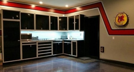 Moduline Cabinets High-Alloy Aluminum Garage Storage Layouts
