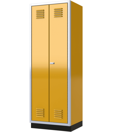 Pro II Component Closet 2 Doors Louver