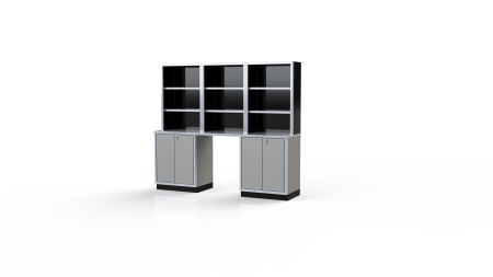 Light Gray Moduline Garage & Shop Cabinets and Shelves PGC008-08X-LG