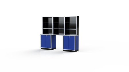 Moduline Blue Garage & Shop Cabinets and Shelves PGC008-08X-MB