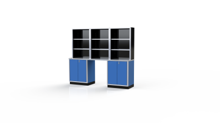 Moduline Blue Garage & Shop Cabinets and Shelves PGC008-08X-RB