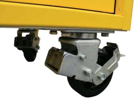 Moduline Mobile Tool Box Locking Caster Wheels