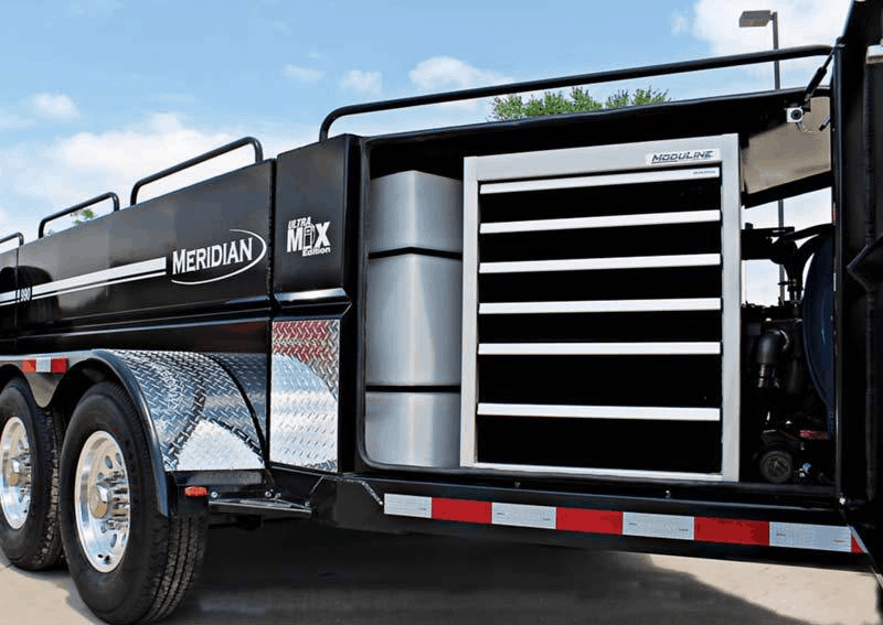 Moduline Racing Cabinets for Enclosed Trailers