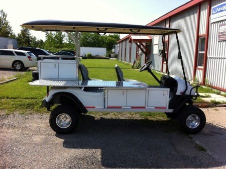 Golf Cart Custom Cabinet Storage Design