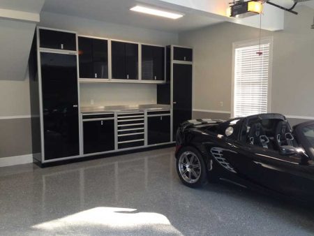Garage Cabinets Black