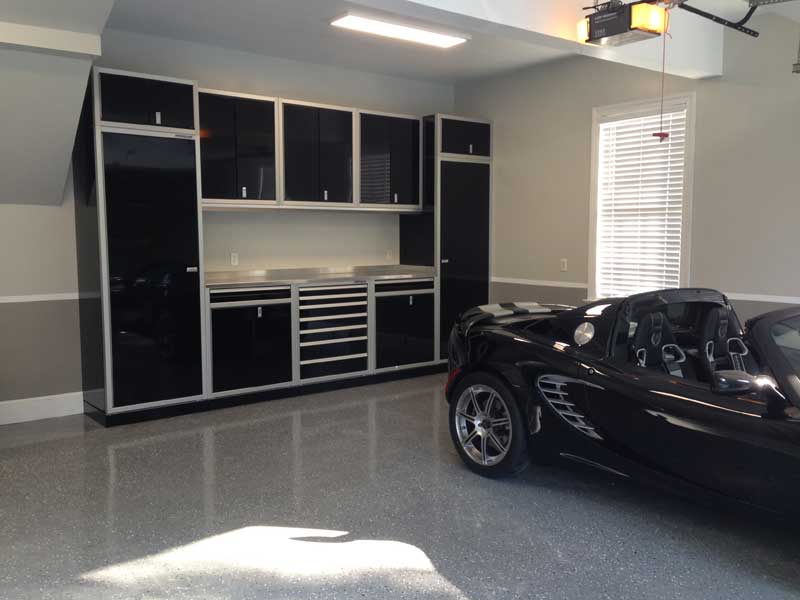 Garage Cabinets Black