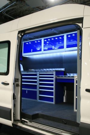 Van Upfit Custom Organization for Cargo Vans