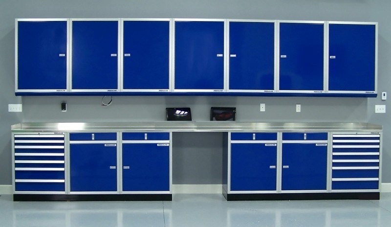 Dream Garage Aluminum Cabinet Storage Systems
