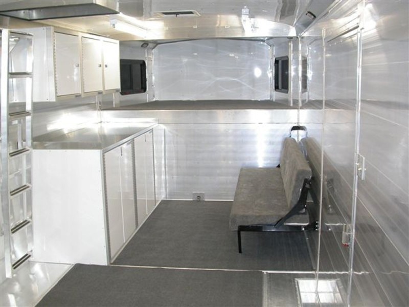 Enclosed Trailer Cabinet Storage Solutions