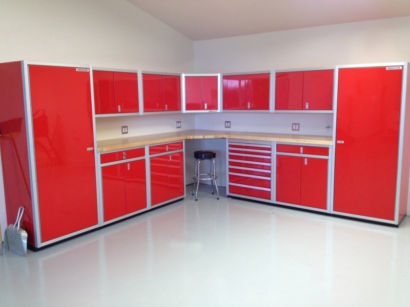 Organize Your Garage with These 2 Heavy Duty Cabinets