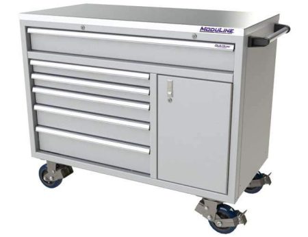 QuikDraw® 48″ Aluminum Tool Box With Big Drawer