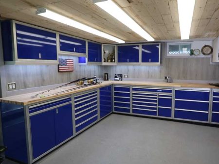 Beach House Garage Cabinets