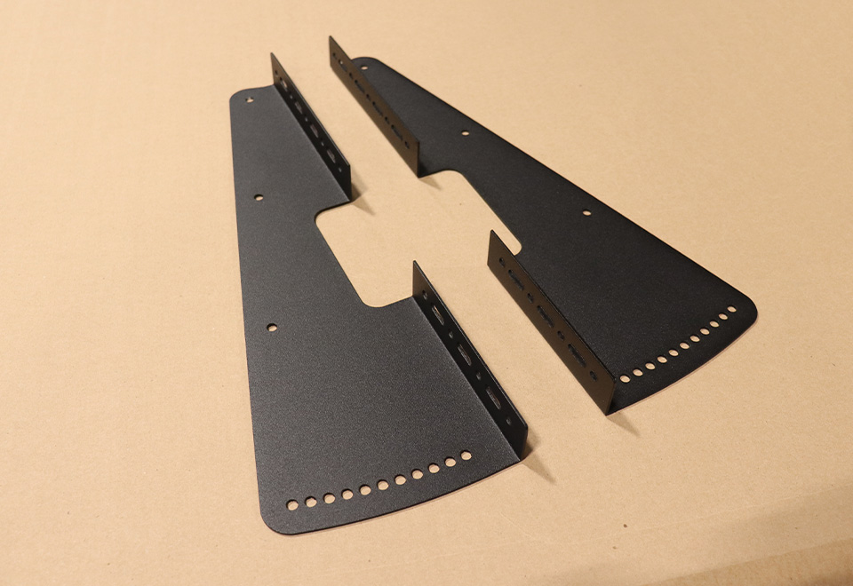 Angled Wall Bracket Set for Vans & Slanted Walls